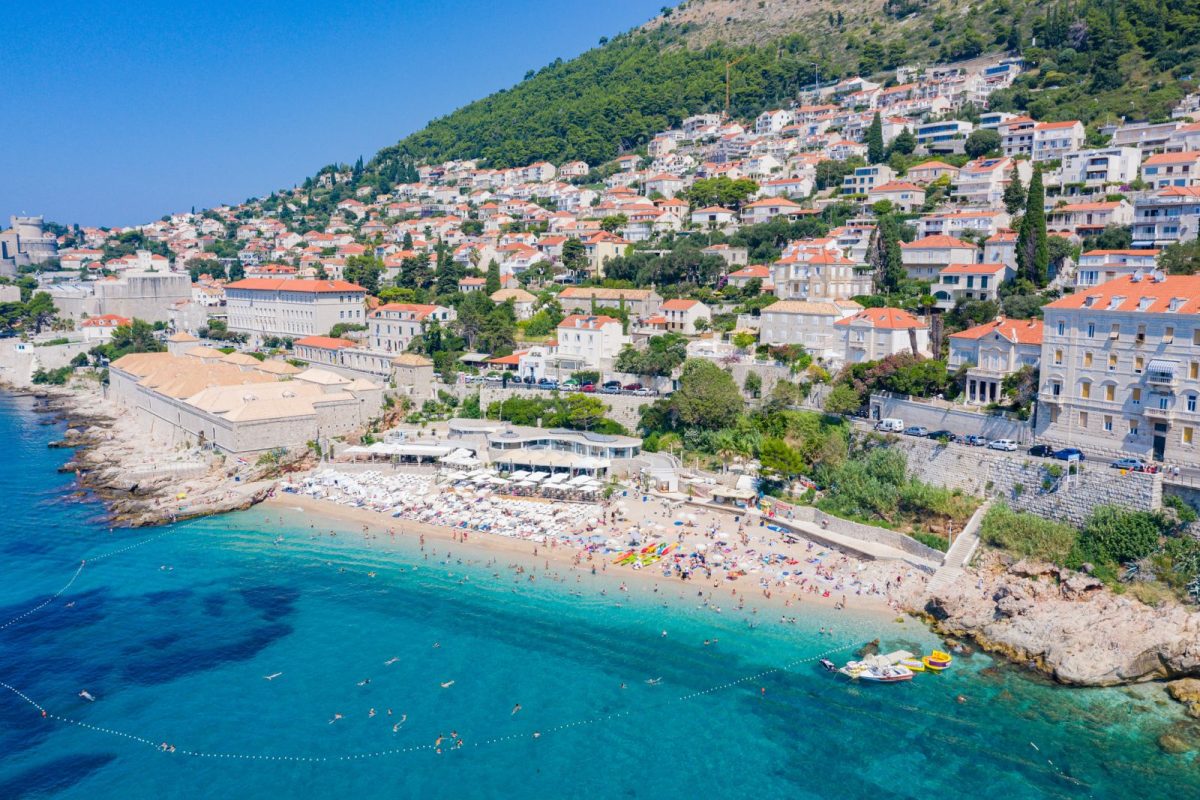 plaža banje, dubrovnik
