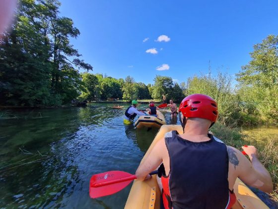 prilika grupa rafting mrežnica