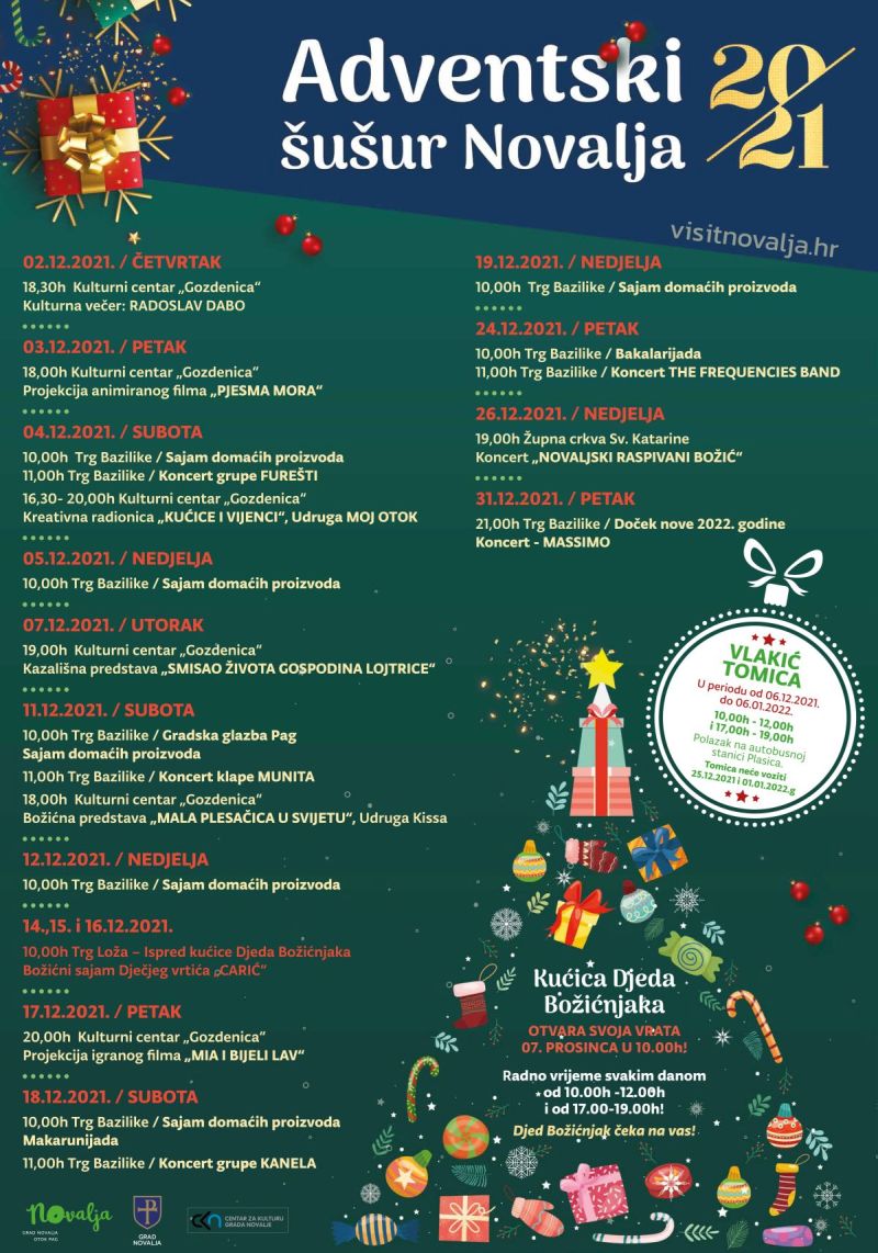 advent novalja