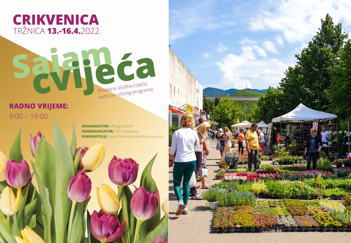 sajam cvijeća crikvenica