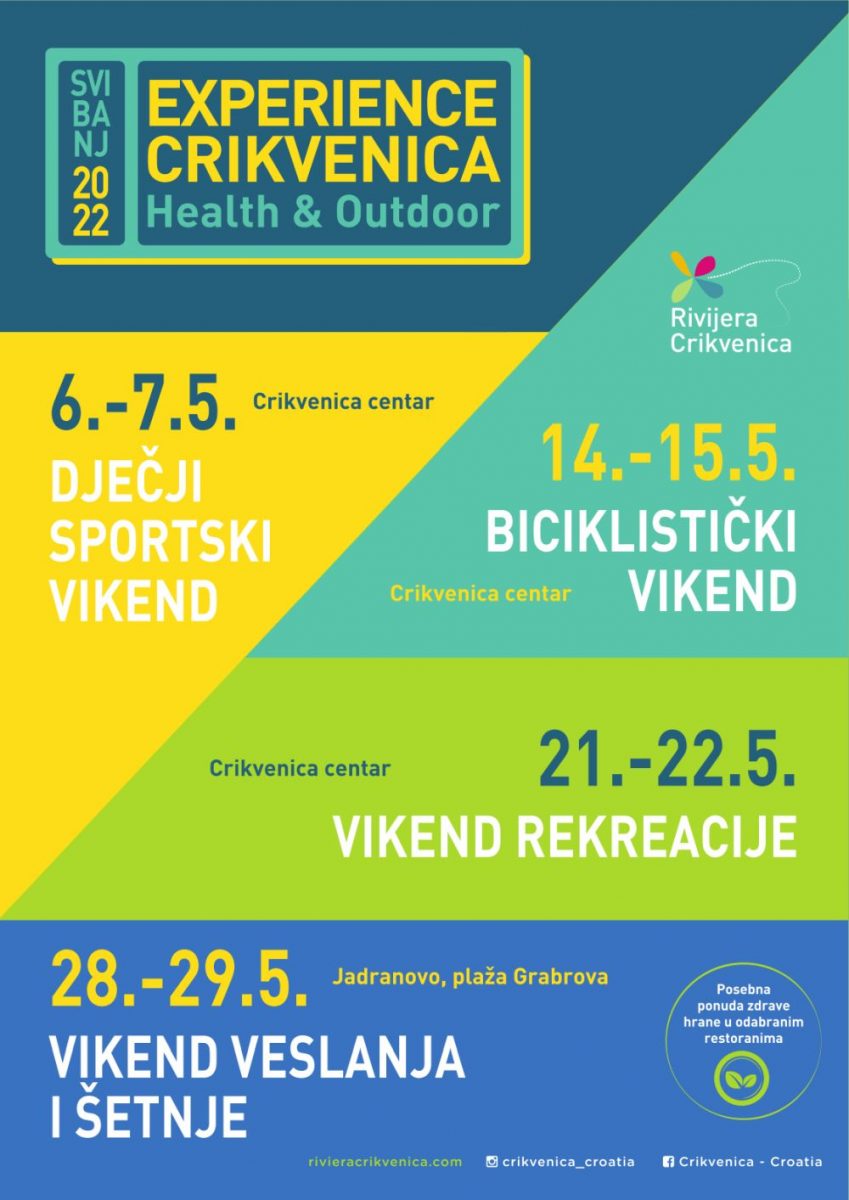 Experience Crikvenica u svibnju