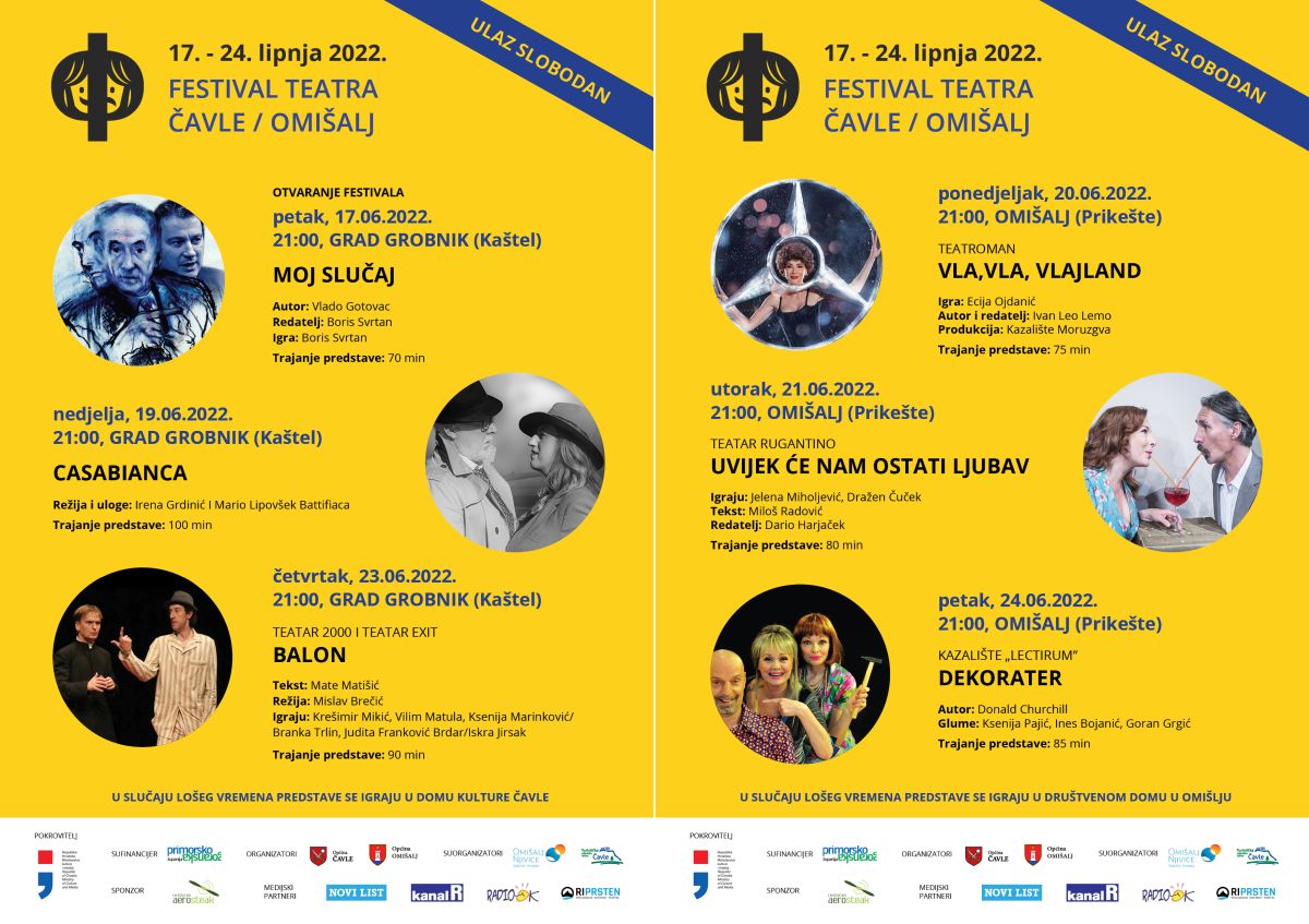 Festival teatra Čavle-Omišalj