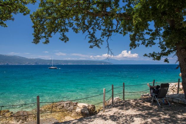glavotok-camping plaža krk kampiranje