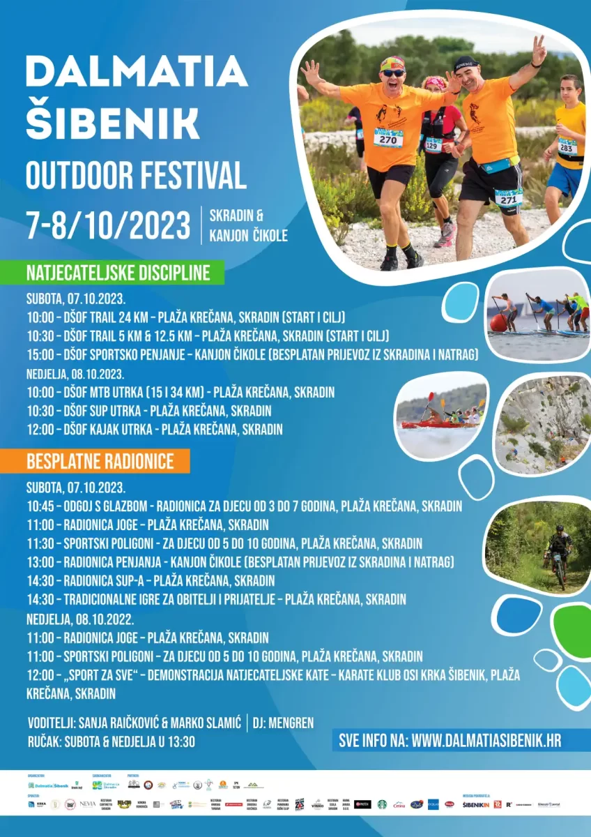 Dalmatia šibenik outdoor festival