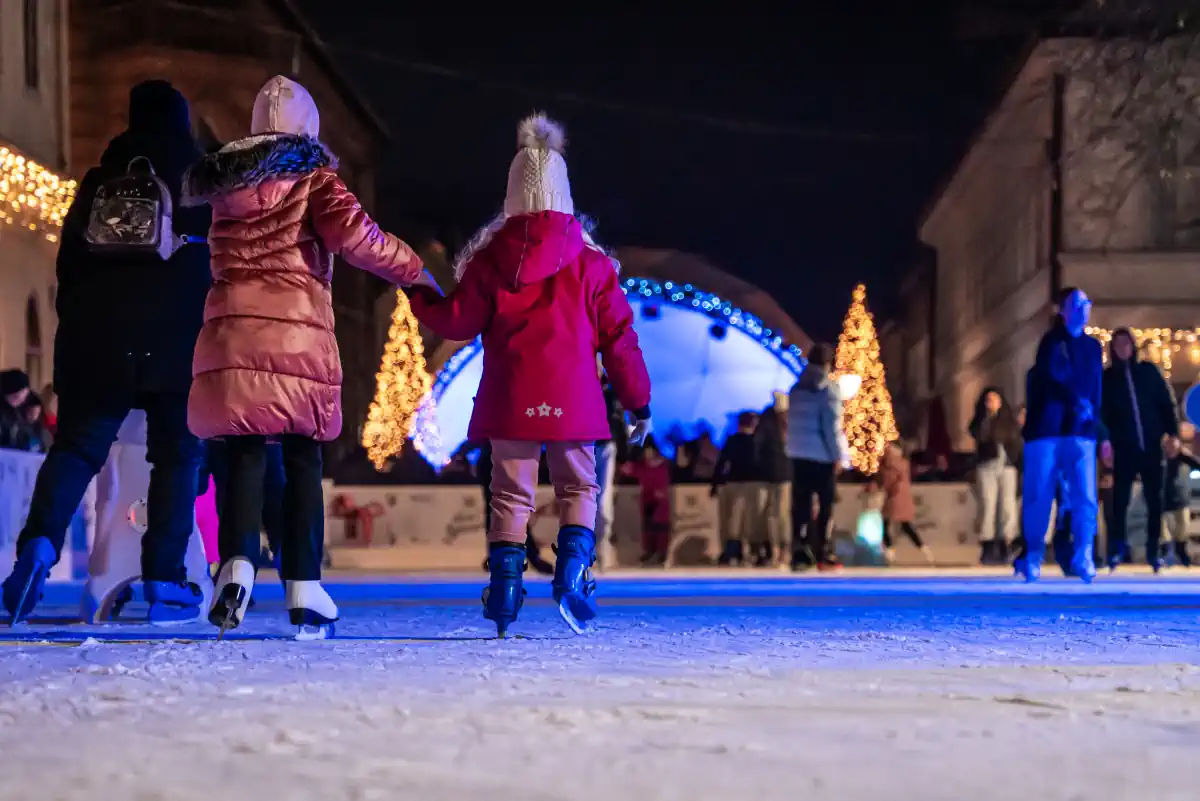 advent u bjelovaru, klizalište