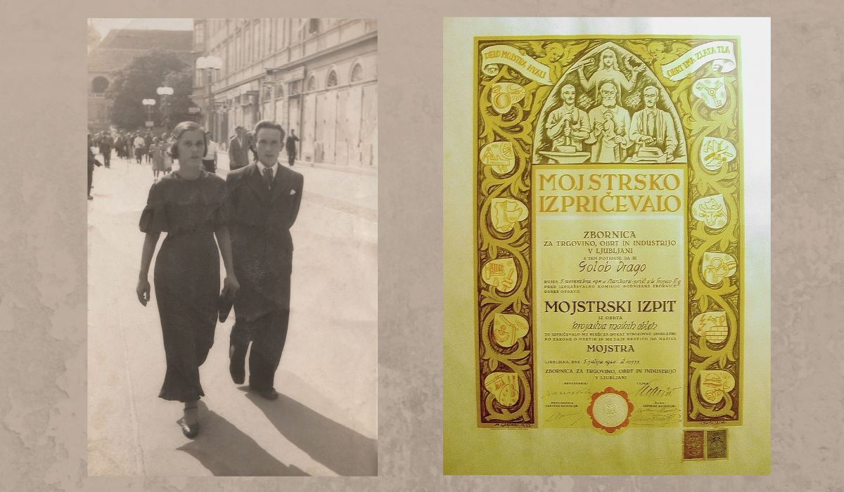 Drago, Lizika, okupirani Maribor, ljubav