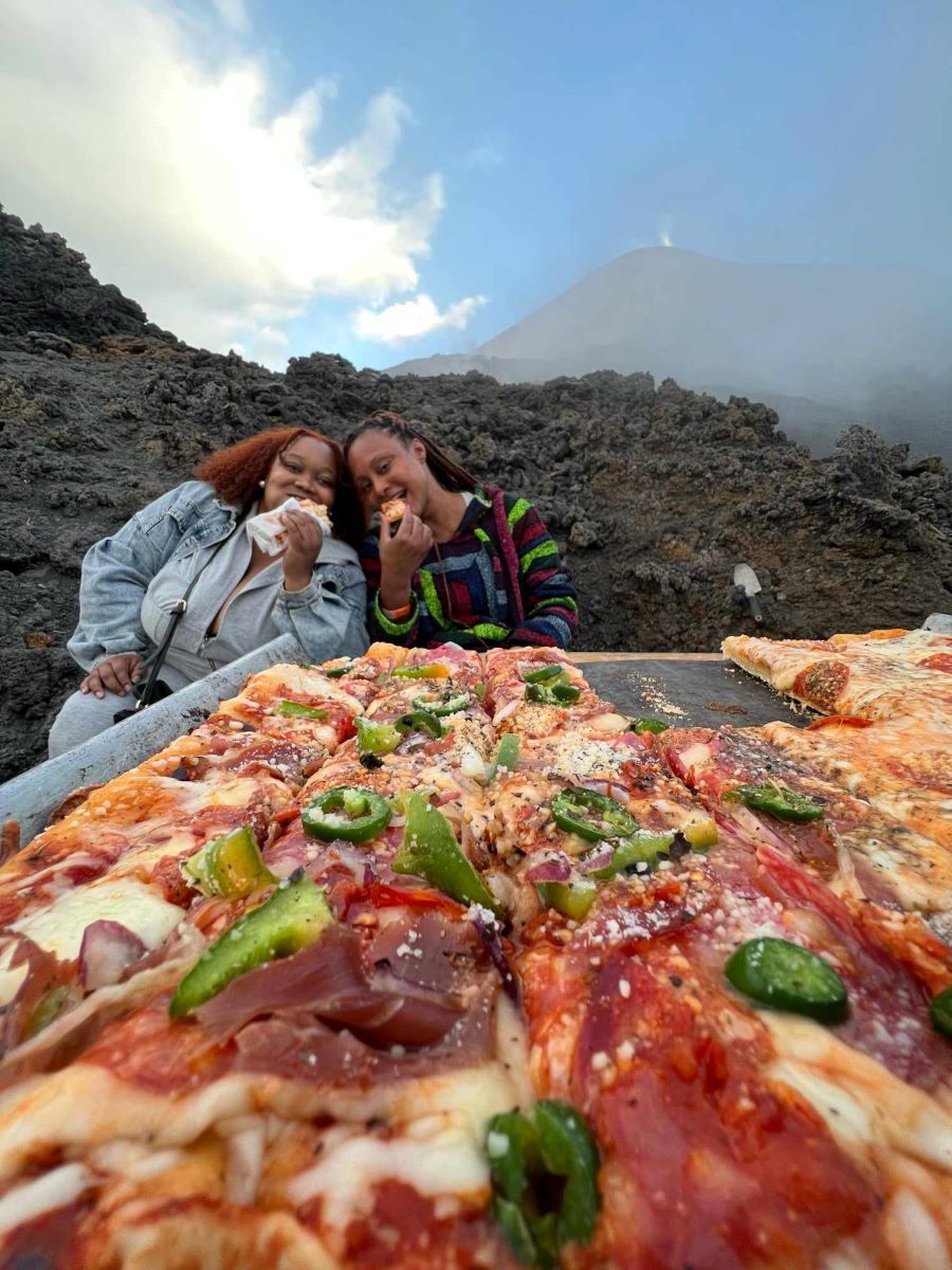Pizza Pacaya - vulkan