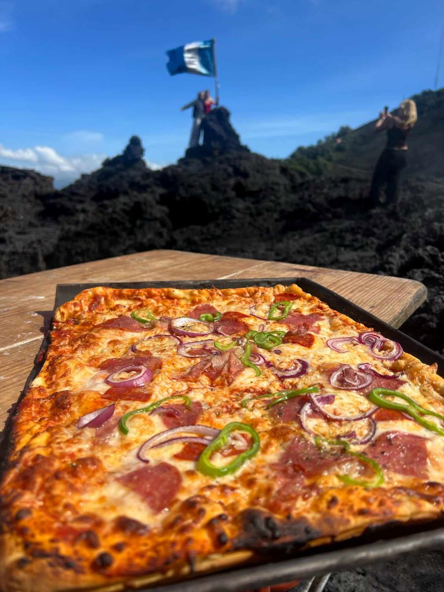 Pizza Pacaya - vulkan