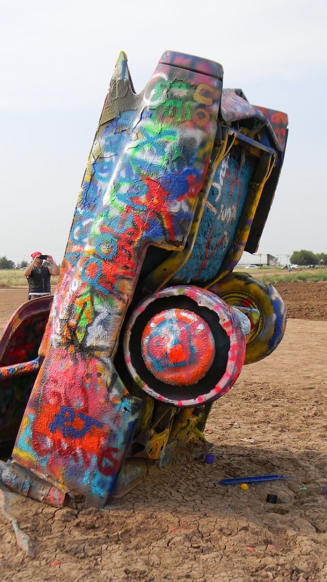 Cadillac Ranch, ruta 66