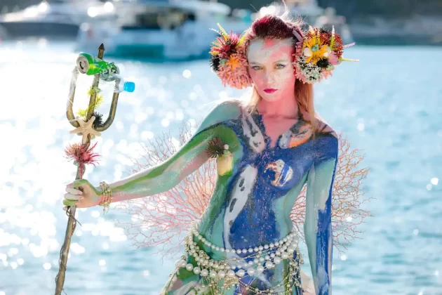 Bodypainting festival Hvar 2024, oslikavanje tijela