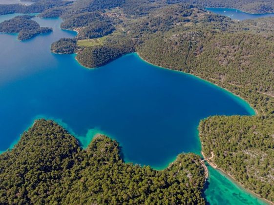 Mljet Veliki most i Veliko jezero