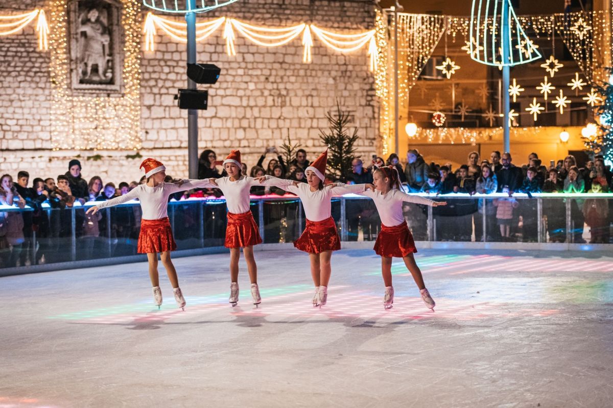 Šibenska Adventura 2024, klizalištr