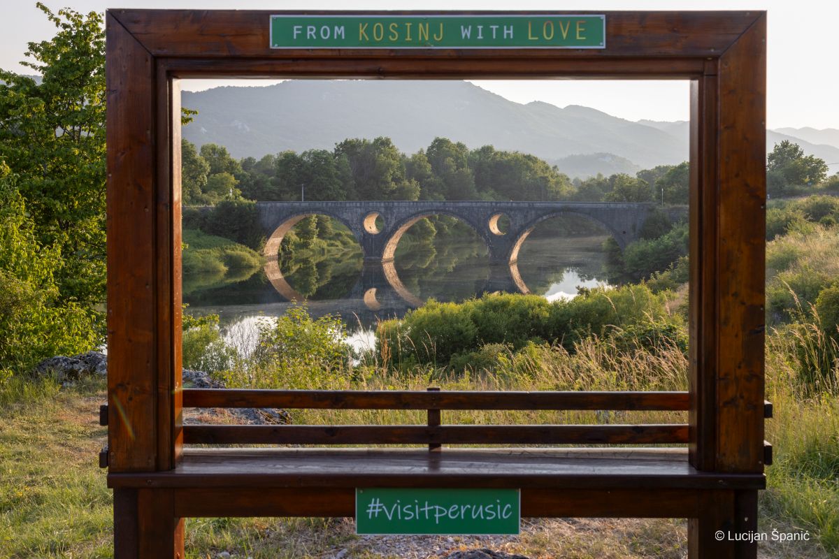kosinjski most, visit perušić