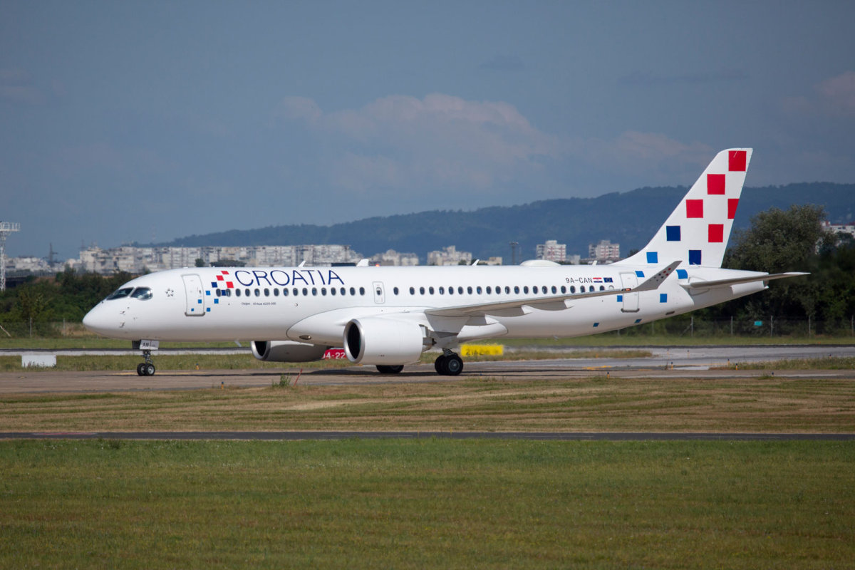 Croatia Airlines Airbus A220