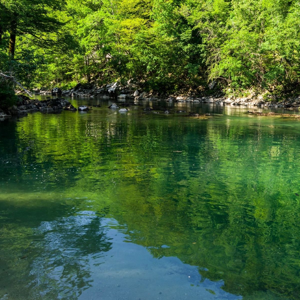 rijeka Kupa, Gorski kotar