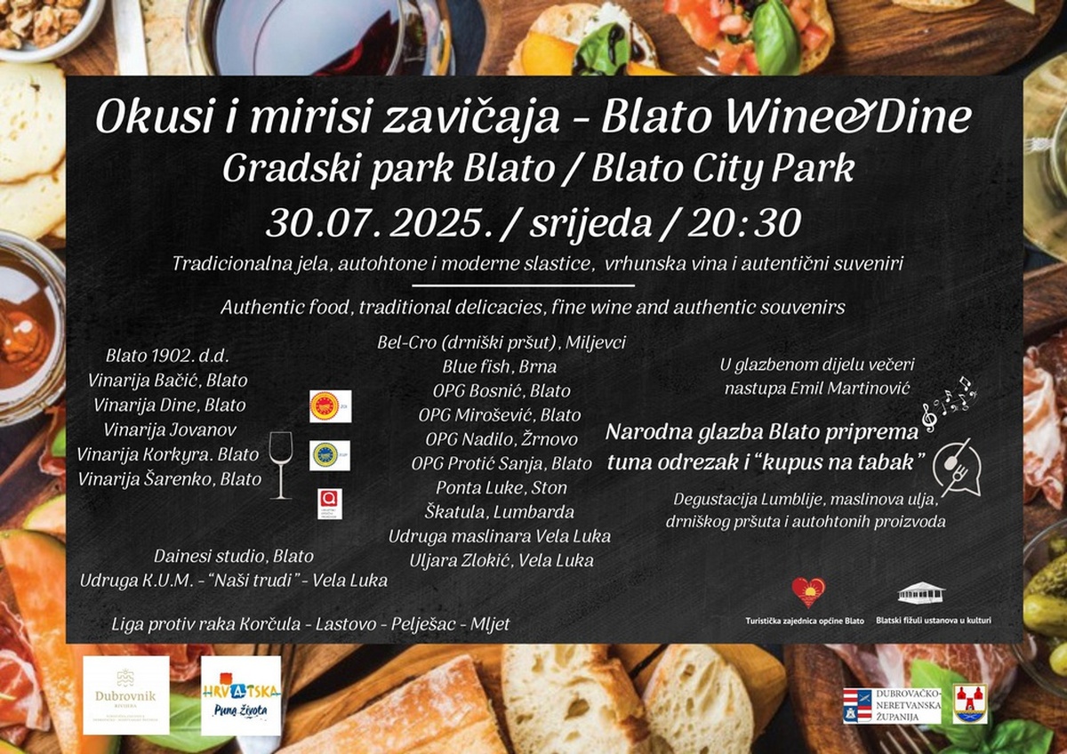 dani okusa i mirisa blato 2025, tzo blato plakat