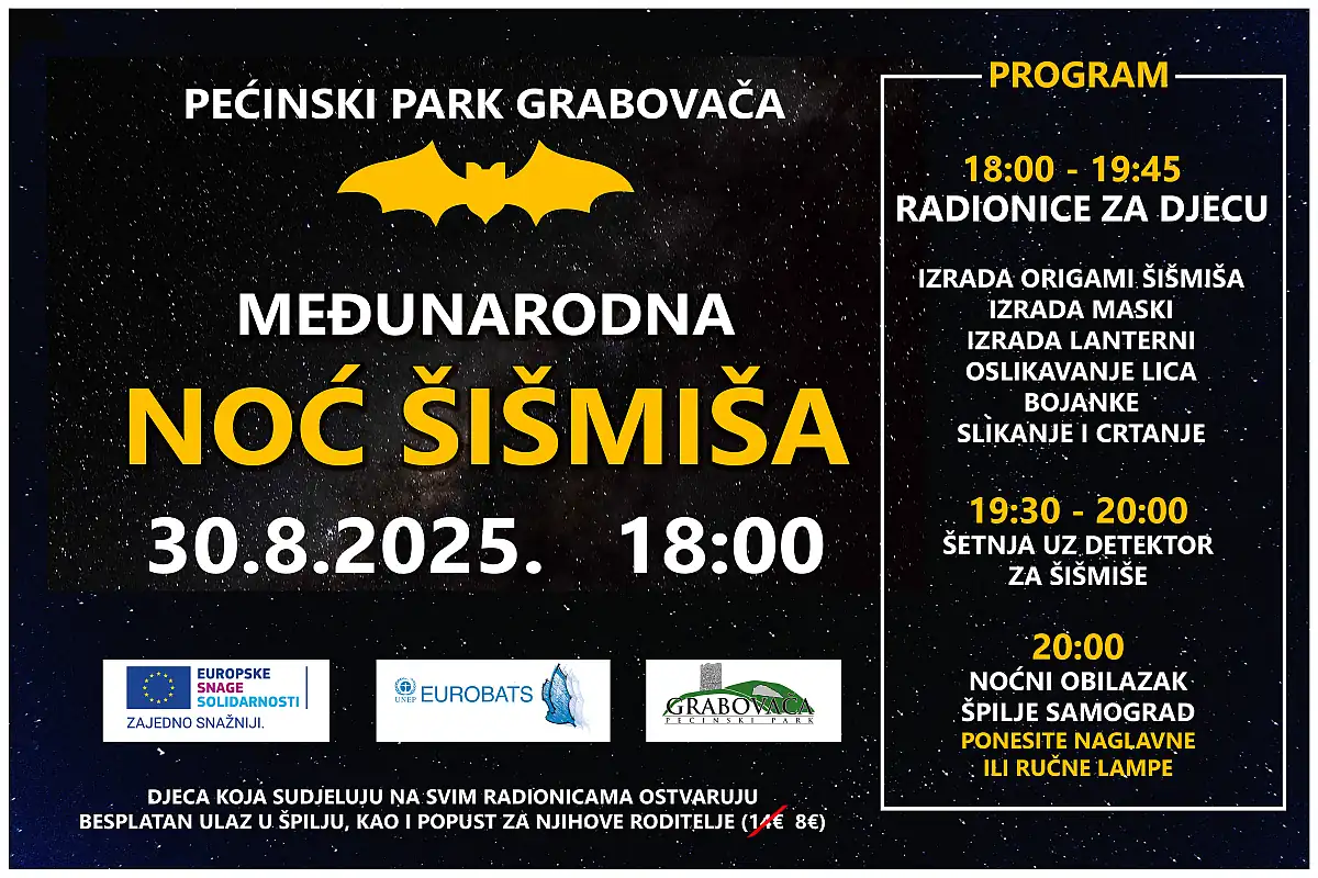 međunarodna noć šišmiša 2025.
