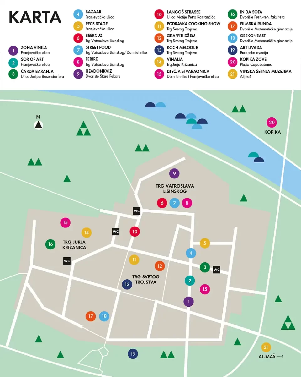 Karta - HeadOnEast 2025.