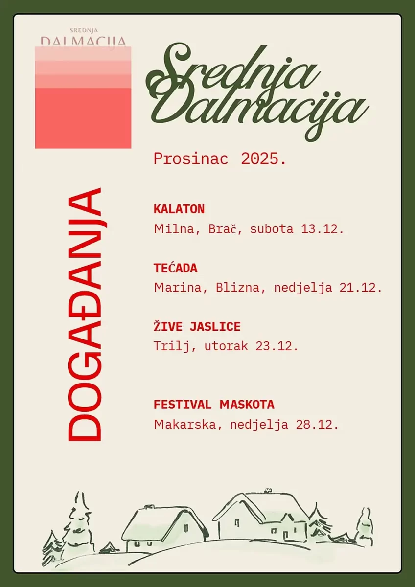 Advent u Splitsko-dalmatinskoj županiji