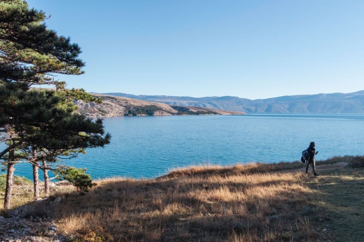 Baška-Blanka, more, pogled, outdoor, pješačenje, priroda