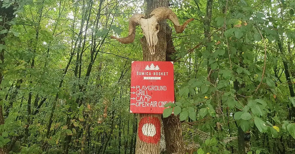 šuma igralište omišalj