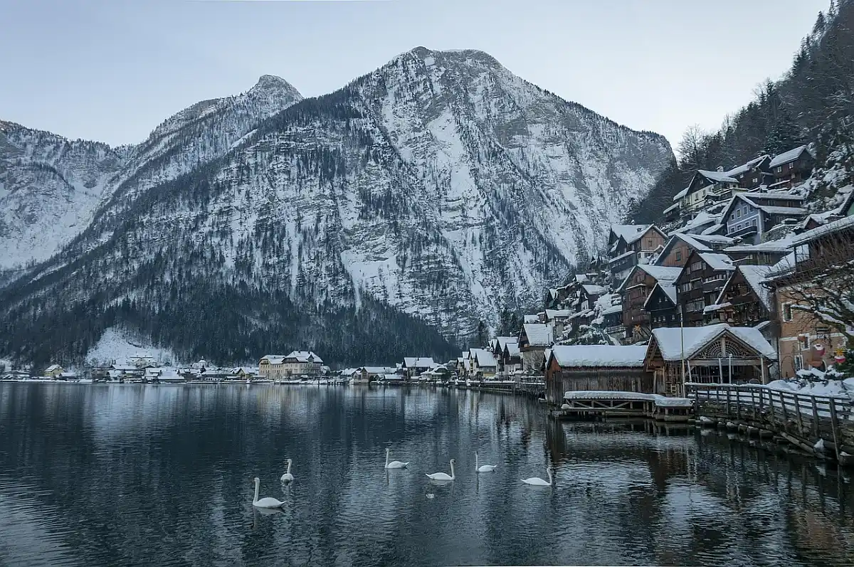 Hallstatt zimi