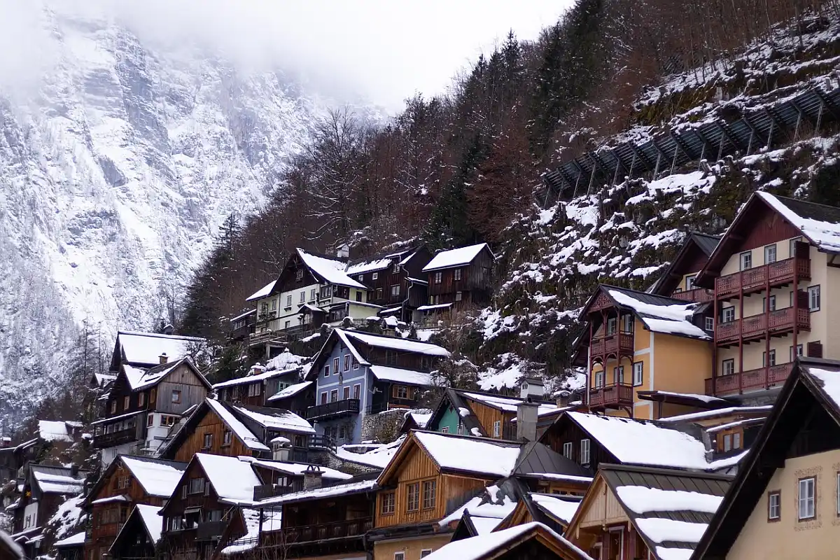 Hallstatt zimi