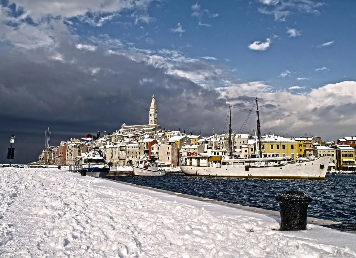 rovinj, putovanja u siječnju