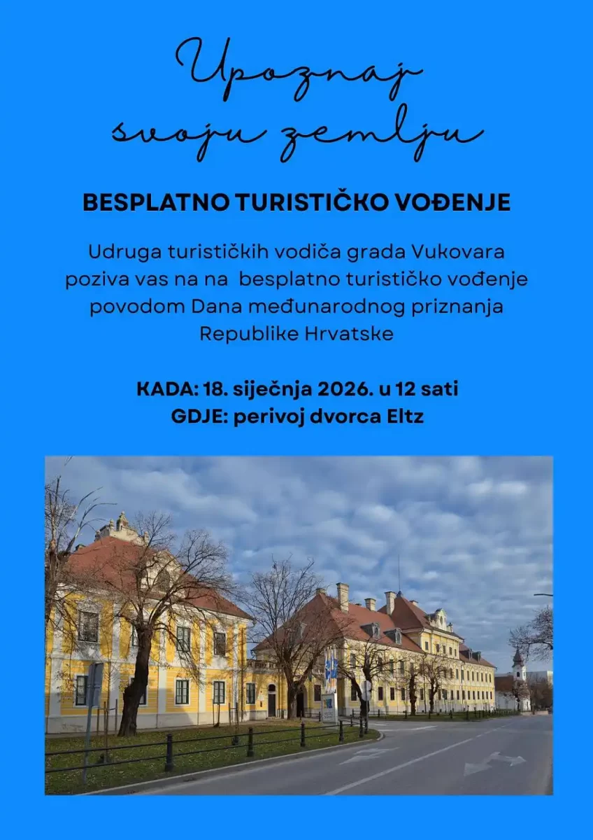 Besplatni razgled Vukovara