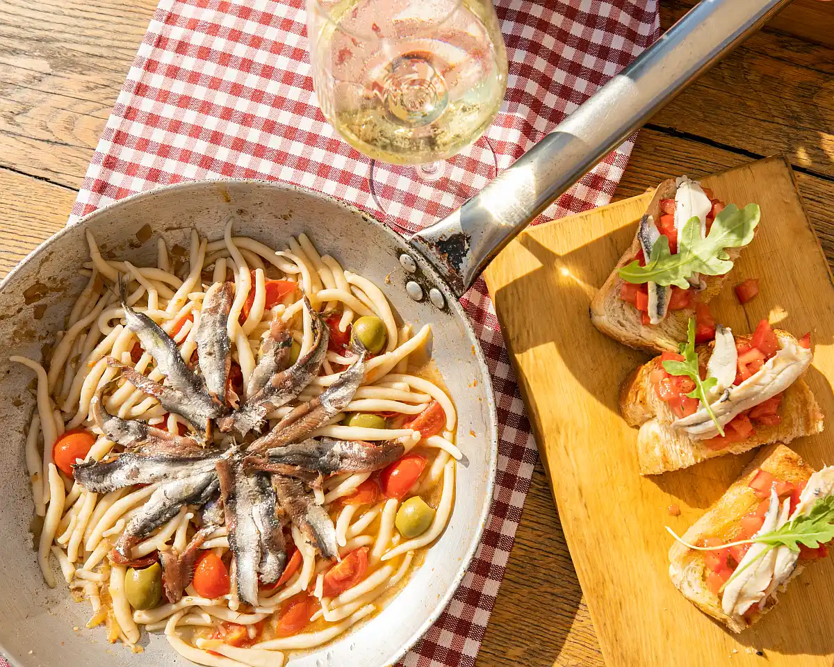 Fažana u tanjuru - gastronomija - srdele