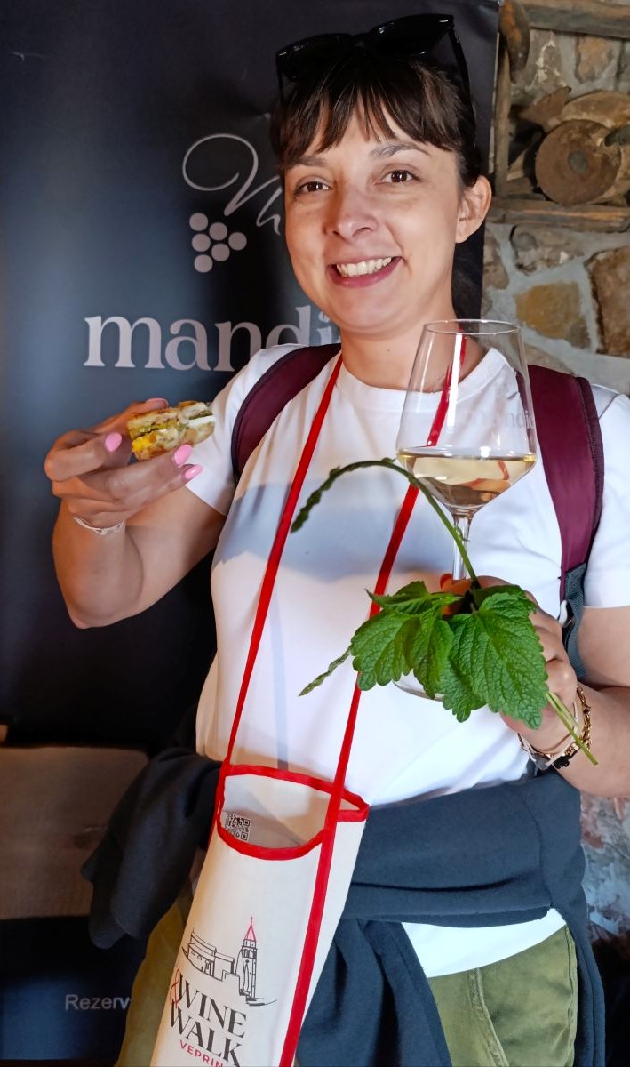 vino, hrana, eno gastro, Veprinac, Wine & Walk, djevojka