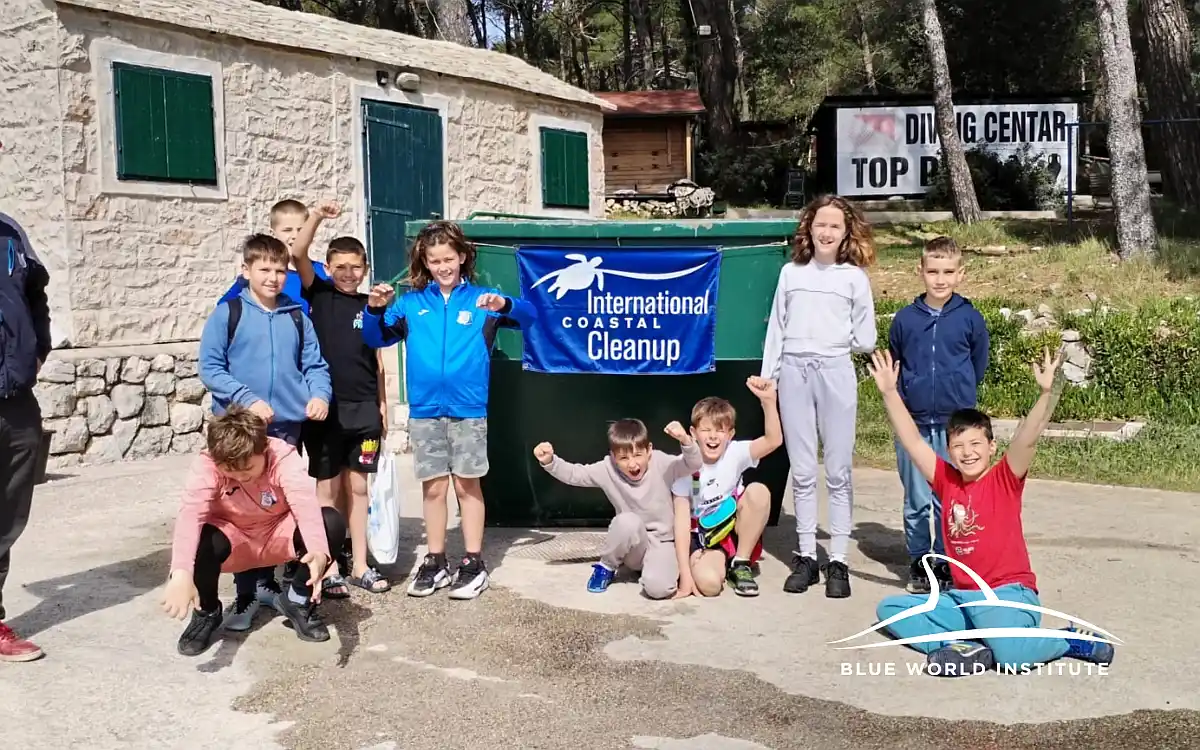 Lošinj čišćenje mora