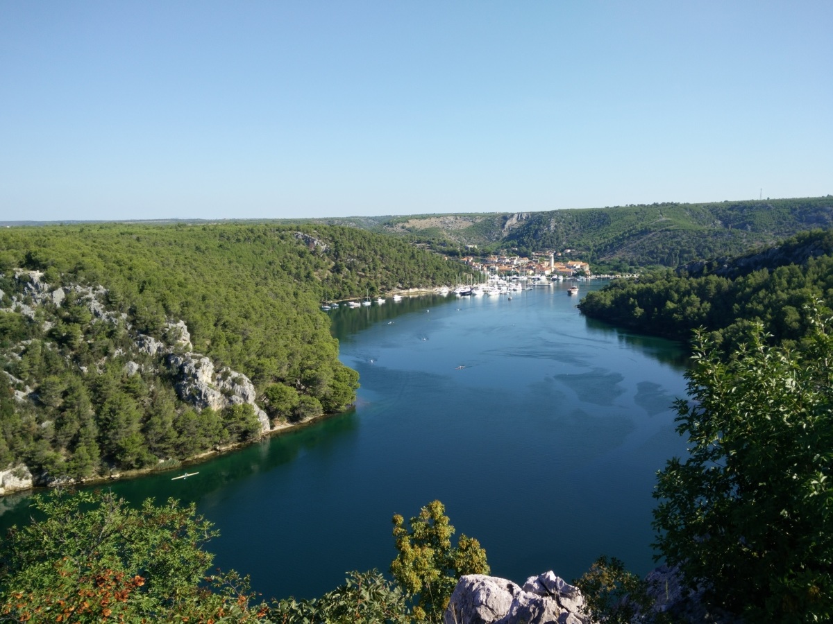 skradin, np krka, šibensko kninska županija, dalmacija