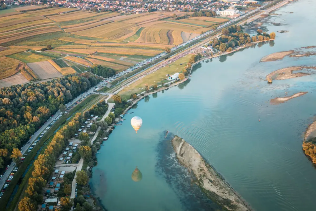 prelog jezero festival balona, međimurje