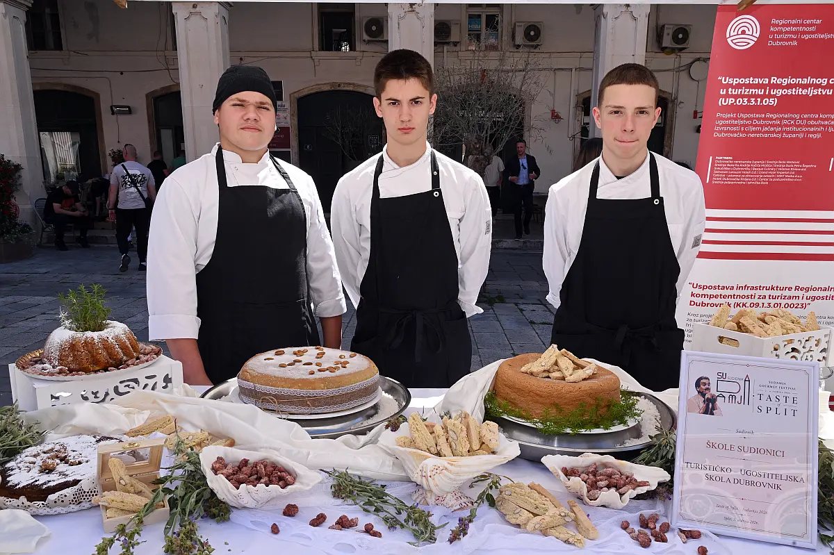 gastro show Učenici kuhaju Split Prokurative