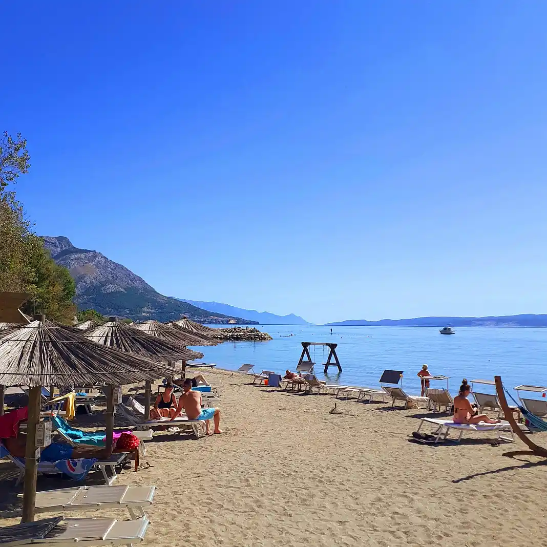 pješčane plaže Duće