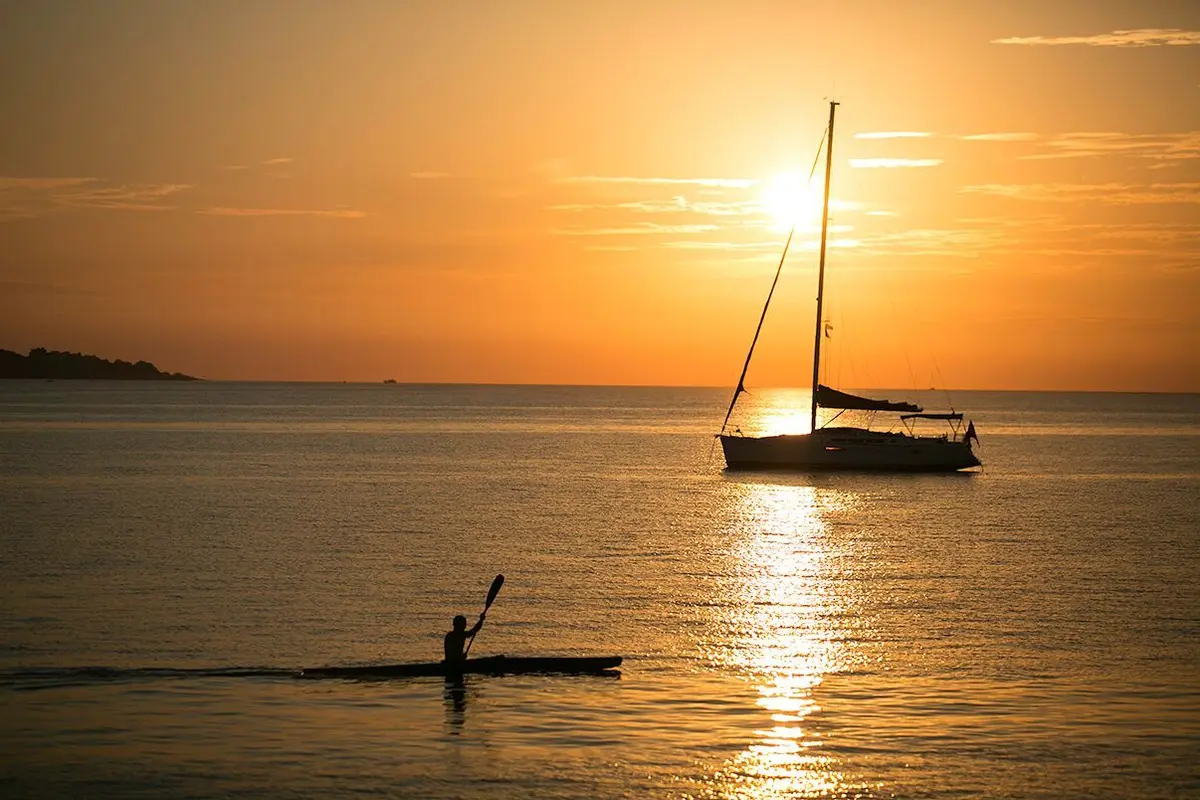 Fažana ljetovanje zalazak sunca - sunset