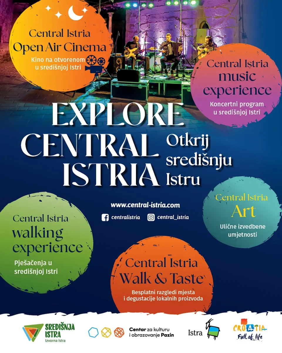 središnja Istra ljeto