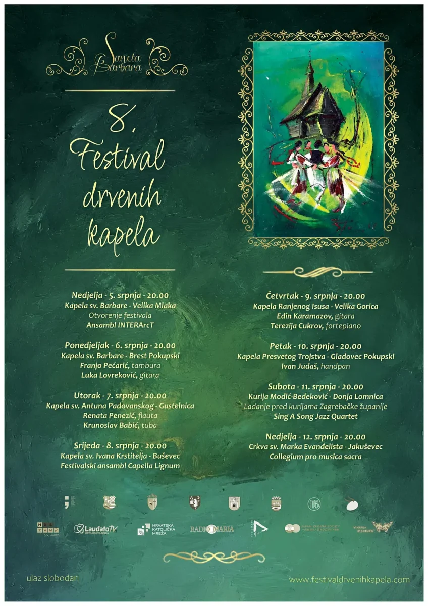 8. Festival drvenih kapela Sancta Barbara