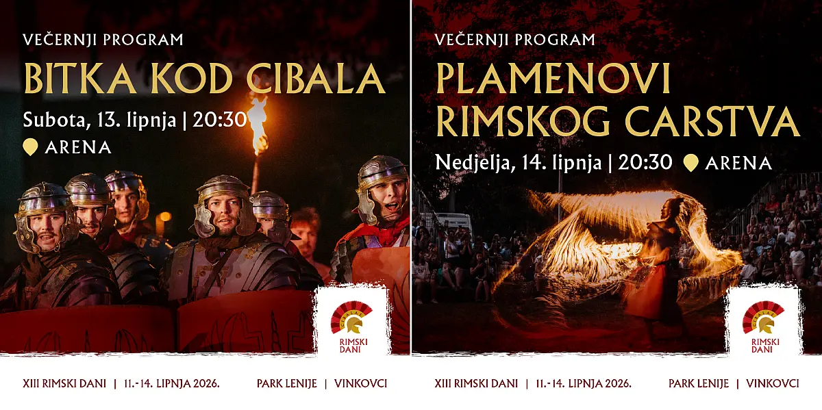Rimski dani Vinkovci 2026.