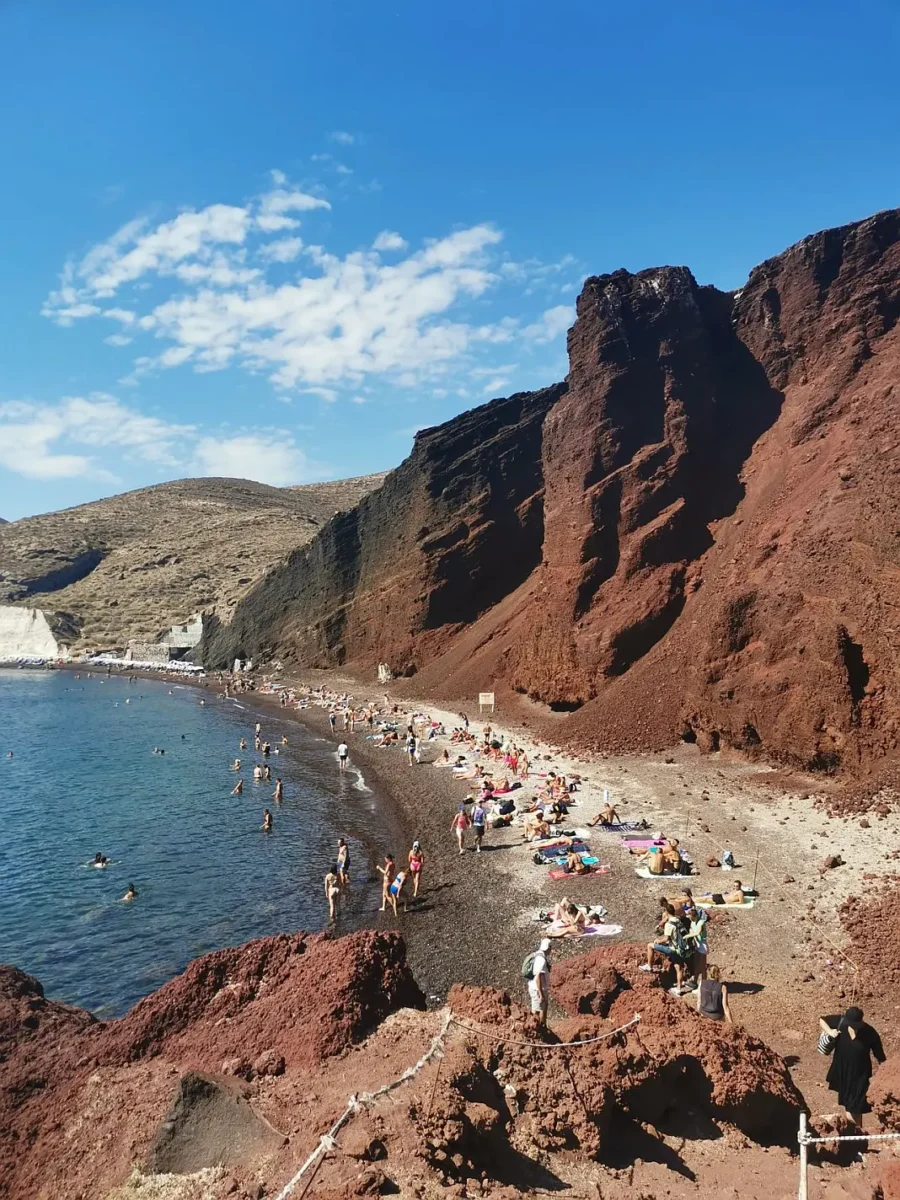 Santorini - Akrotiri crvena plaža