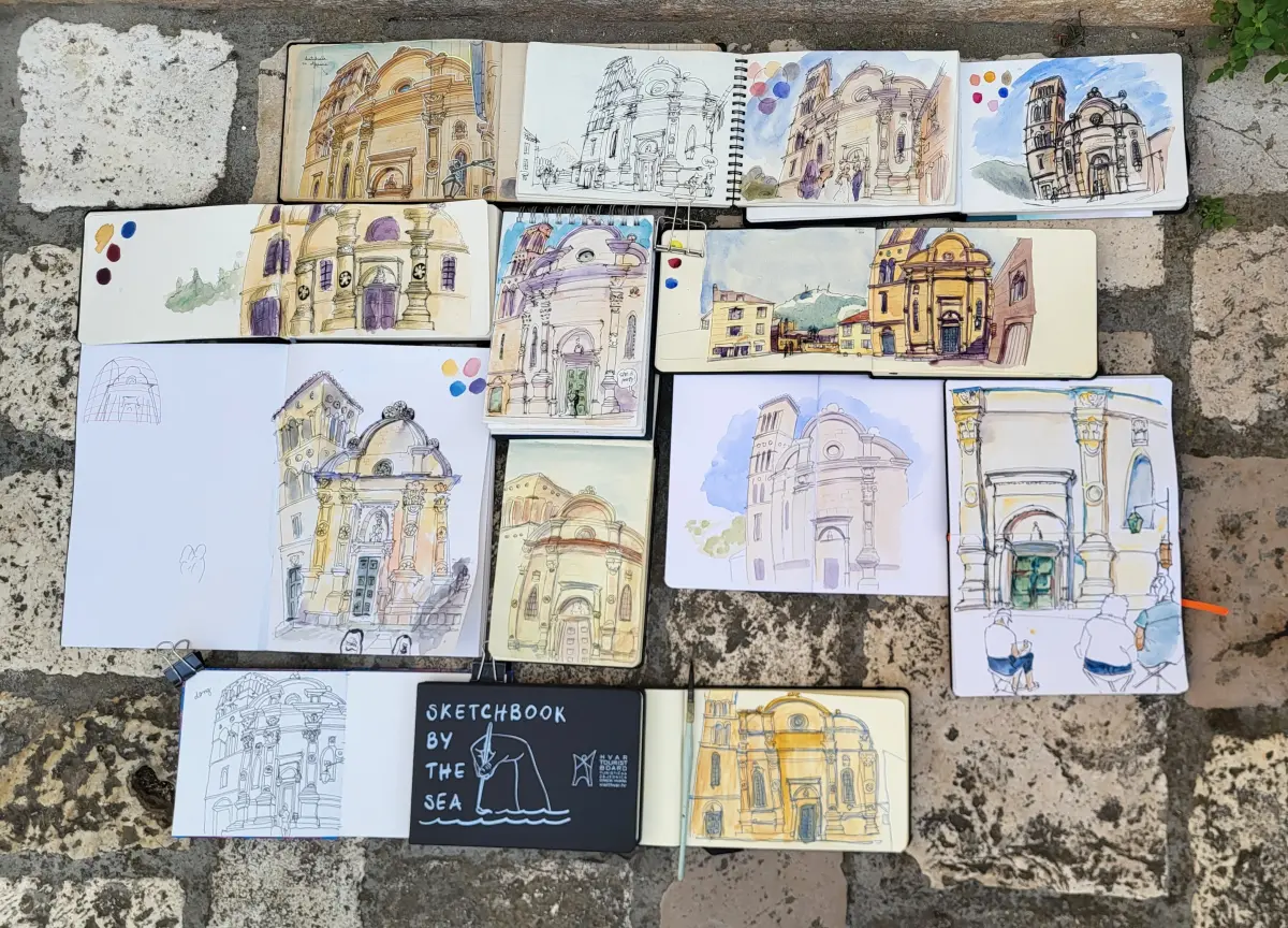 Sketchbook by the Sea 2026 - Hvar