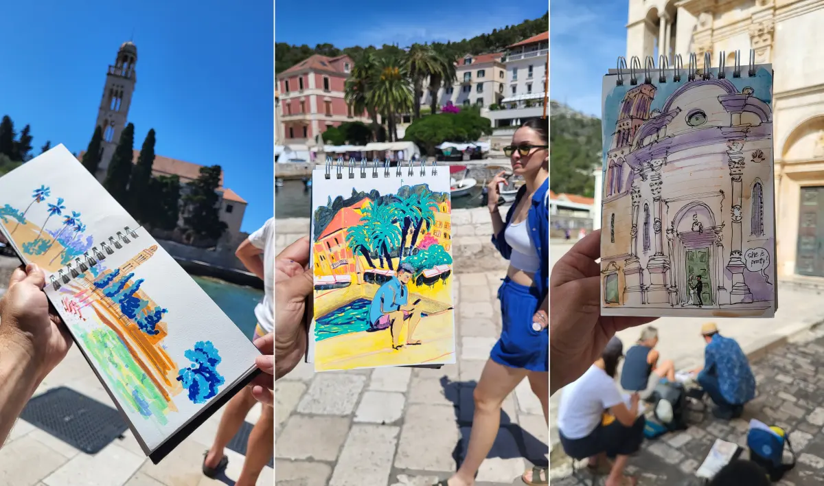 Sketchbook by the Sea 2026 - Hvar
