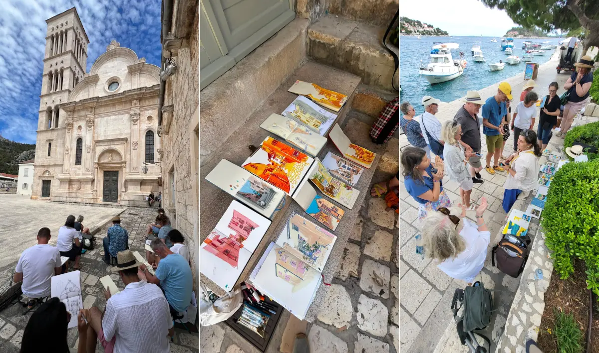 Sketchbook by the Sea 2026 - Hvar