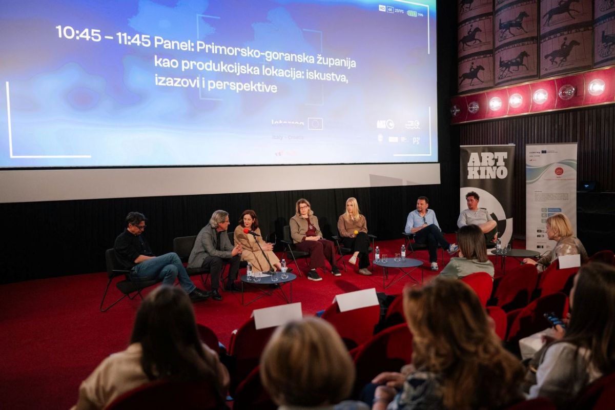 Art-kino Croatia, kino, Rijeka, panel