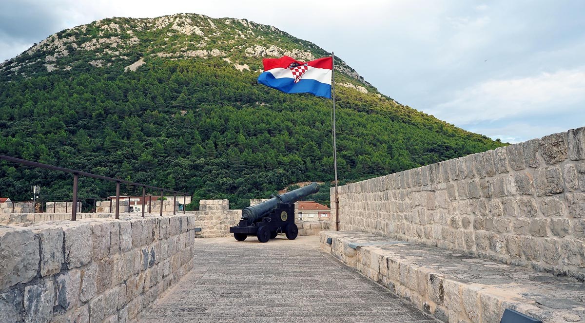 ston tvrđava, ston zidine, ston