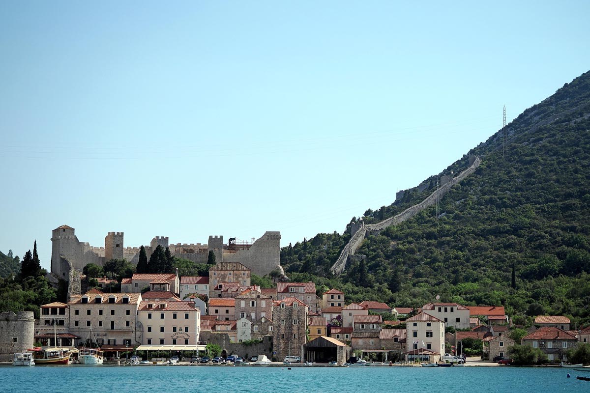 ston tvrđava, ston zidine, ston