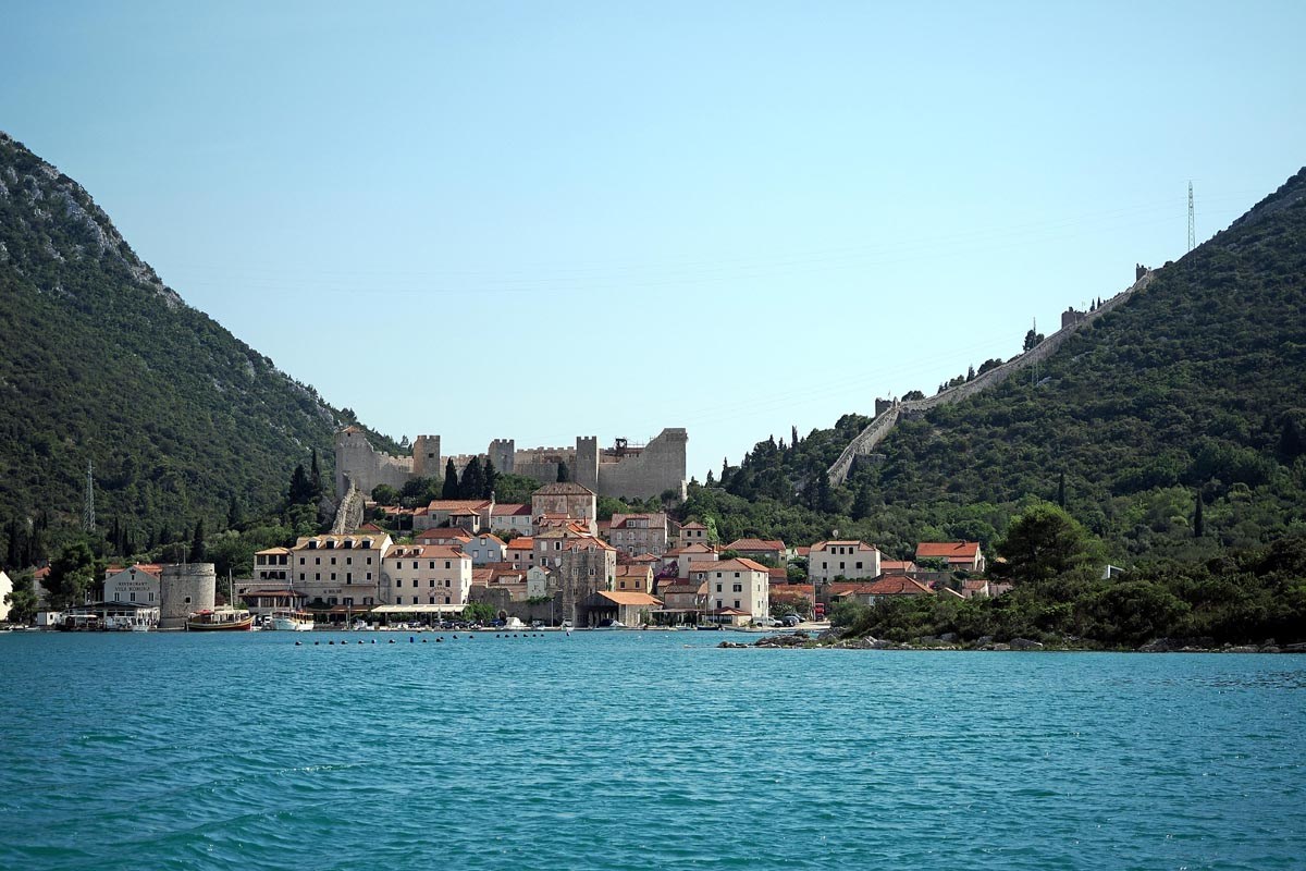 ston tvrđava, ston zidine, ston