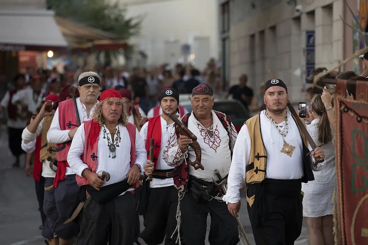Gusarska bitka Omiš