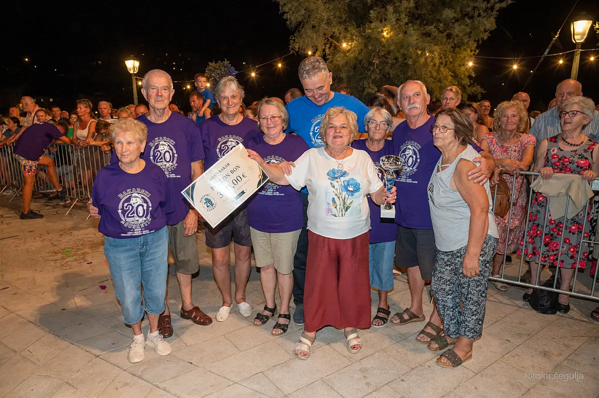 Jubilarni Bakarski susreti zaključili Margaretino leto: pehar nakon 20 godina ostao u Bakru